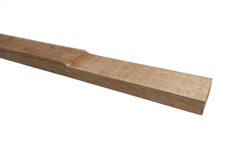 Image of Tasmanian Oak Cigar Box Guitar Neck - Premium Handcrafted 915mm