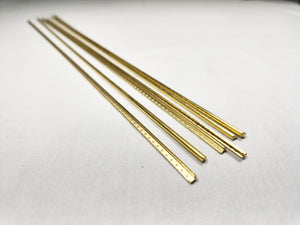 Brass Alloy Fretwire - 2.0 mm x 1.0 mm