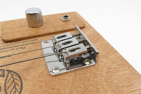 Image of 3-String Adjustable Chrome Bridge