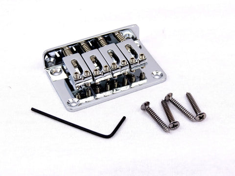 Image of 4-String Adjustable Chrome Bridge