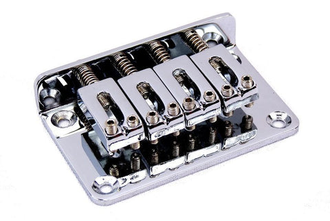 Image of 4-String Adjustable Chrome Bridge