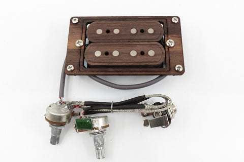 Image of Prewired 4-String Humbucker CBG Rosewood Tone/Volume/Jack