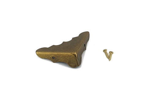 Image of Box Corner - Aged Brass