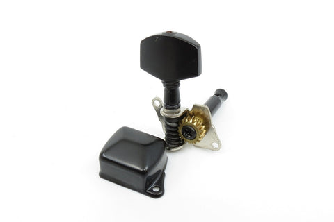 Image of Covered Gear Tuner Black Left