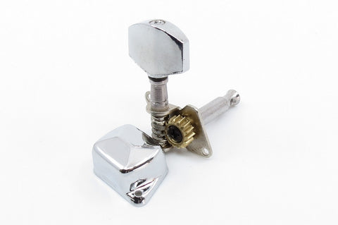 Image of Covered Gear Tuner Chrome Left