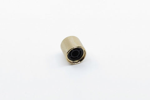 Image of Knurled Dome Knob Gold