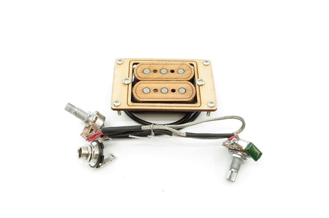 Image of Prewired 3-String Humbucker CBG Maple Tone/Volume/Jack
