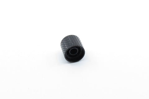 Image of Knurled Dome Knob Black