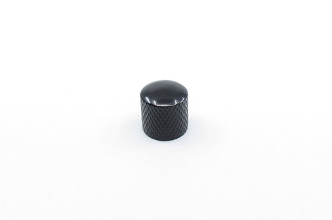Image of Knurled Dome Knob Black