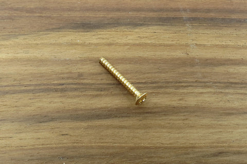 Image of Single Coil Mounting Screw Gold
