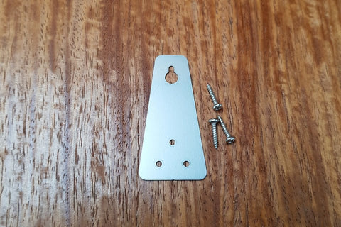 Image of Diddley Bow Tailpiece Stainless Steel