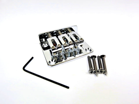 Image of 3-String Adjustable Chrome Bridge