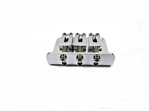 Image of 3-String Adjustable Chrome Bridge