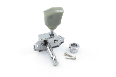 Image of Vintage Style Tuner Jade Green Chrome Left