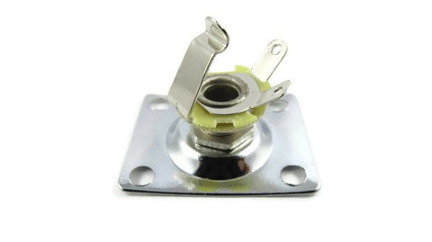 Image of Jack Plate Rectangle Curved Chrome