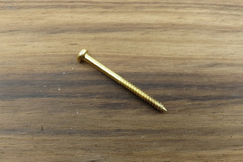 Image of Bass Pickup Screw Gold