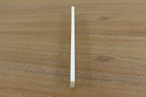 Bone Saddle Blank White