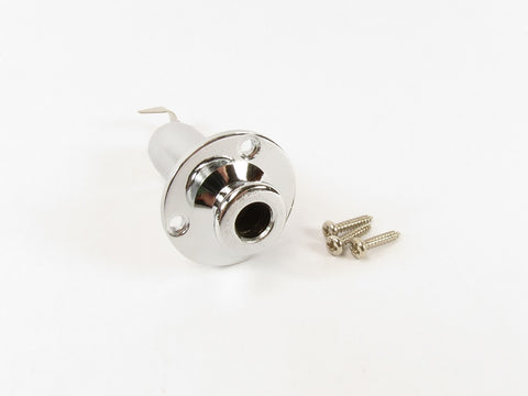 Image of End Pin Stereo Jack Chrome