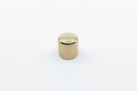 Image of Knurled Dome Knob Gold