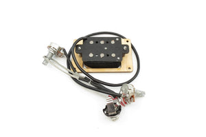 Prewired 3-String Humbucker CBG  Maple Tone/Volume/Jack