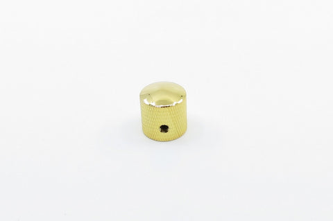 Image of Knurled Alloy Knob Gold