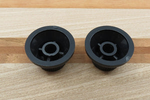 Strat Style Volume & Tone Knobs Black