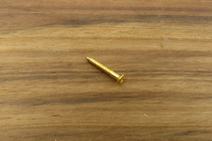 Mounting Ring Screw Gold