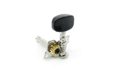 Image of Open Gear Tuner Black Chrome Right