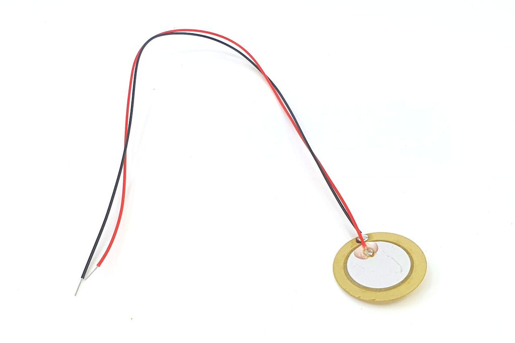 Piezo Disc With Leads 20mm
