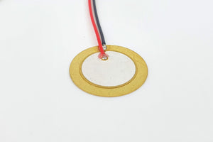 Piezo Disc With Leads 27mm