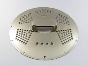 4-String Cigar Box Resonator Cone Kit Diamond Chrome