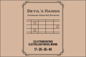 Devil's Hands Electric Light CBG Strings Nickel Wound