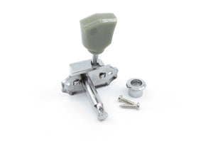 Vintage Style Tuner Jade Green Chrome Left