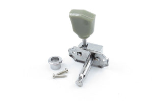 Vintage Style Tuner Jade Green Chrome Right