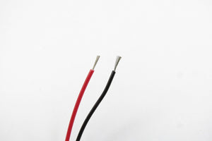 Hookup wire 1 metre Red & Black