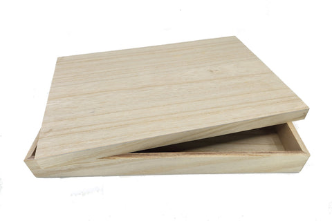 Image of Timber Box - Natural 300x200x50